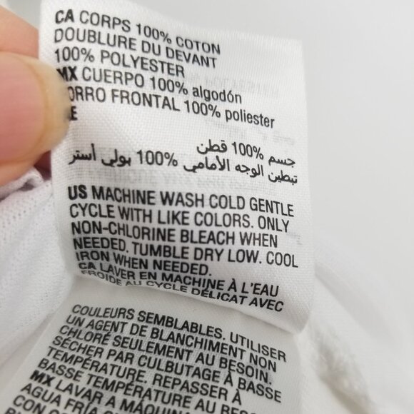 Inc Statement Puffed Sleeve Top L - Cotton/Jersey -Coquette, Cottage, etc. - Picture 5 of 5